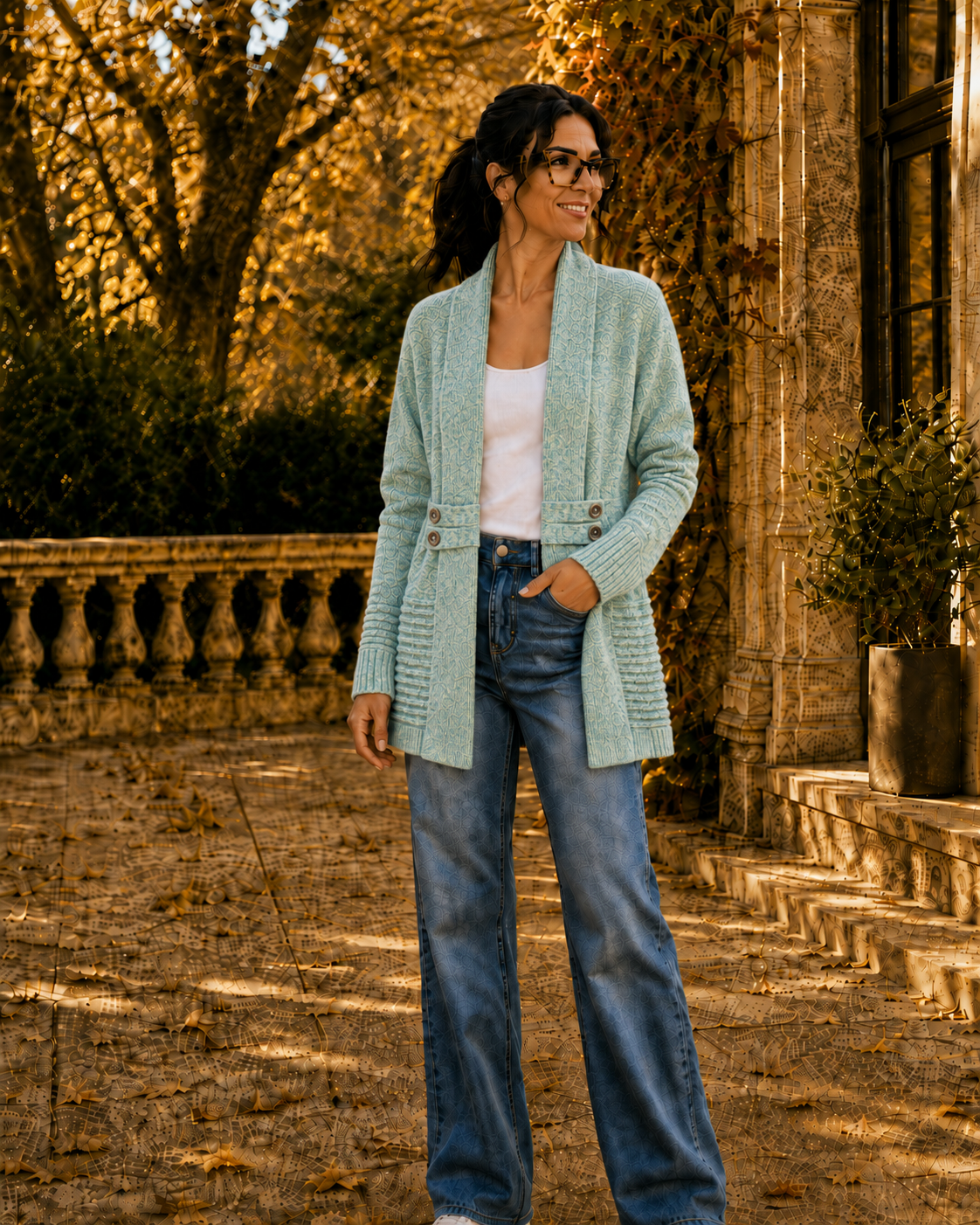 Aurelia | Cárdigan de punto elegante