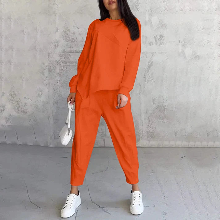 Mireia | Conjunto cómodo de sudadera y pantalón