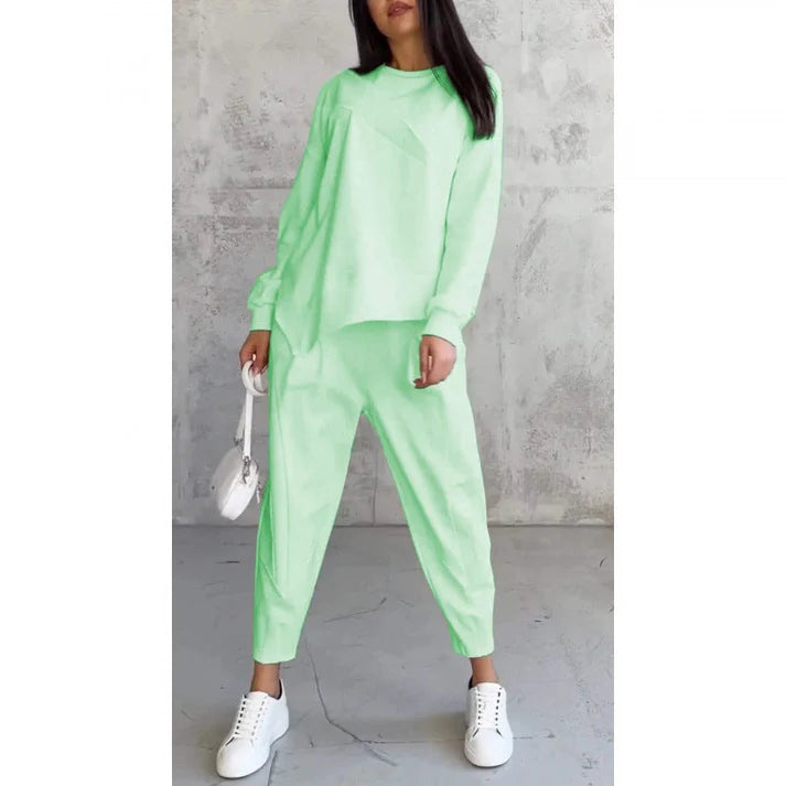 Mireia | Conjunto cómodo de sudadera y pantalón