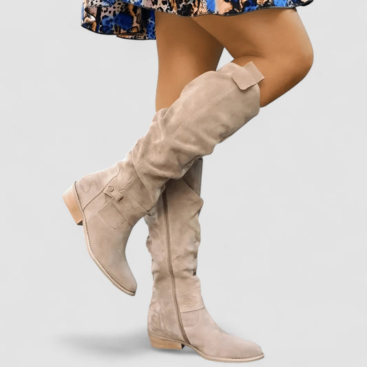 Beatrice | Botas altas de ante