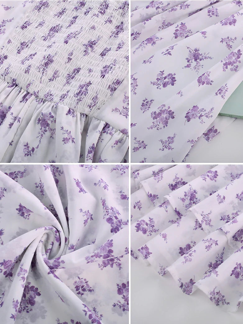 Spring Victorian Pastoral Milkmaid Pockets Dress