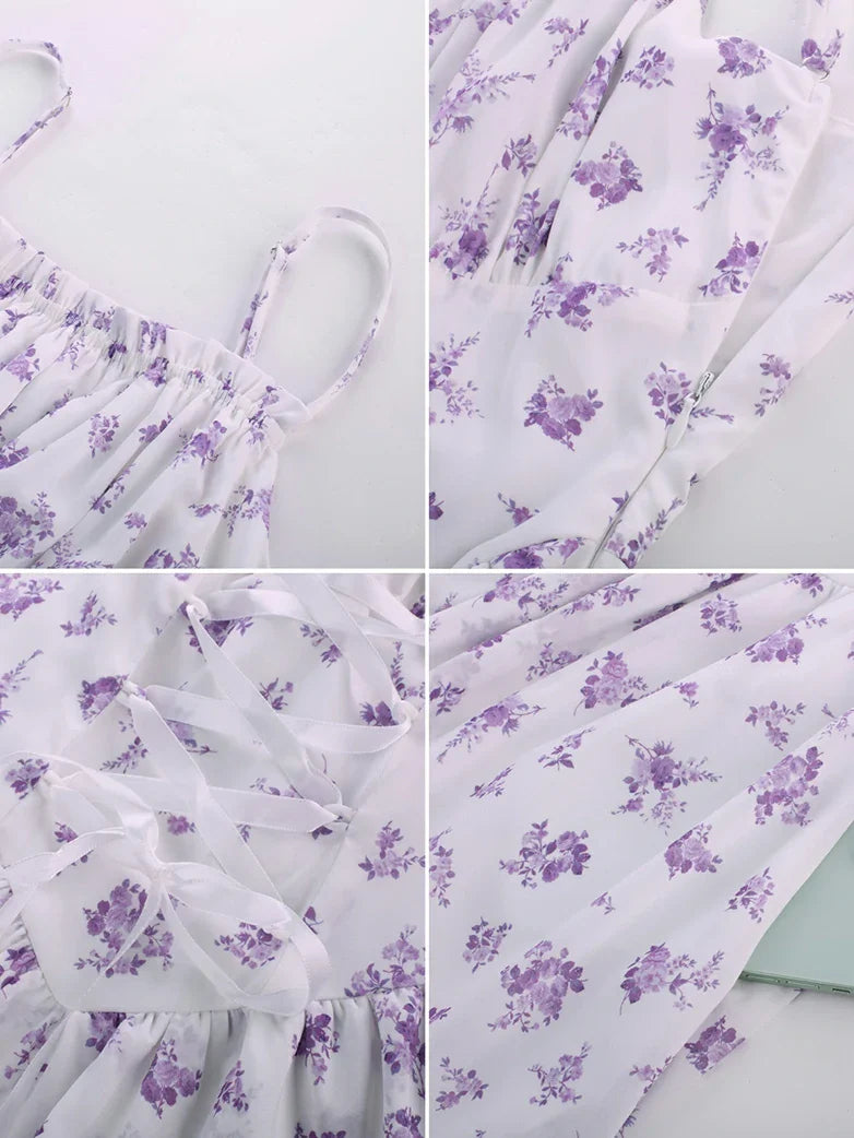 Spring Victorian Pastoral Milkmaid Pockets Dress