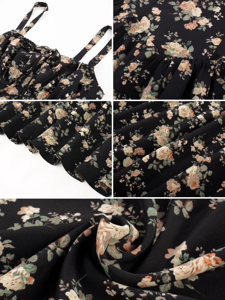 Hottest Floral Milkmaid Sundress with Pockets