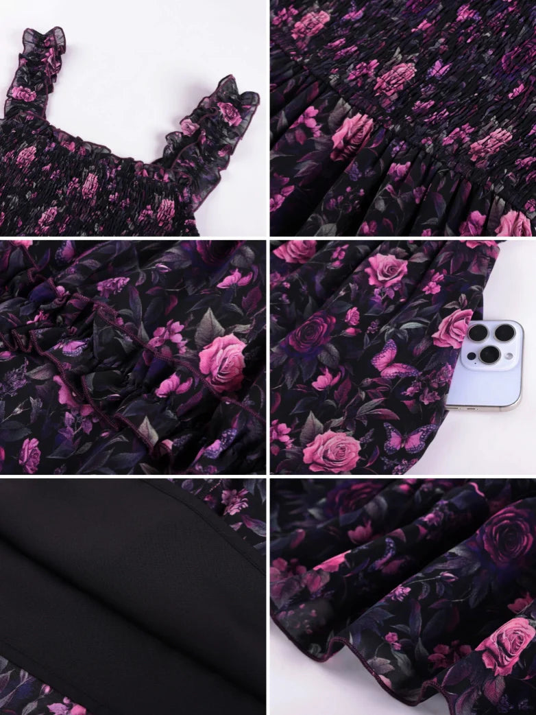 Spring Love Story Elastic Stretch Date Dress