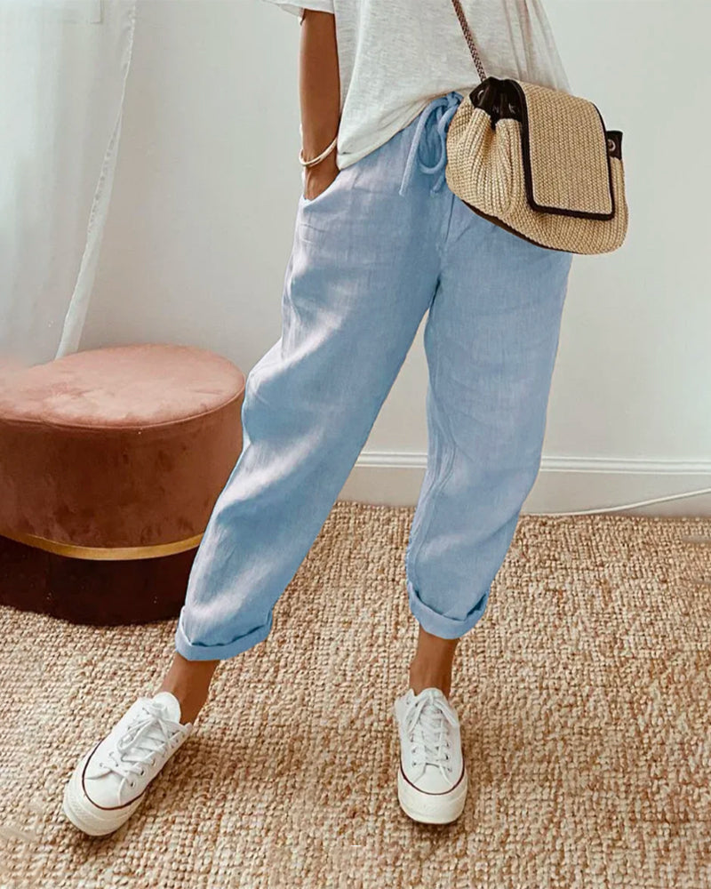 Aurora™: Pantalón transpirable, elástico y elegante, confeccionado en tejido transpirable.