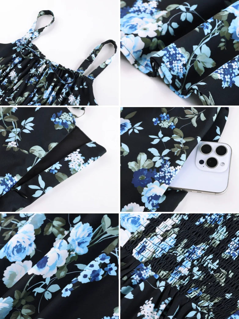 Hottest Floral Milkmaid Sundress with Pockets