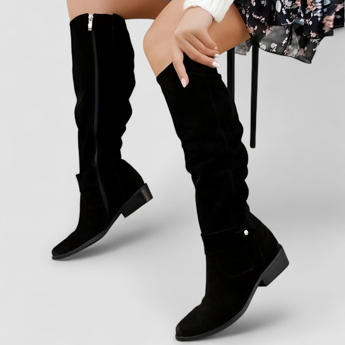 Beatrice | Botas altas de ante