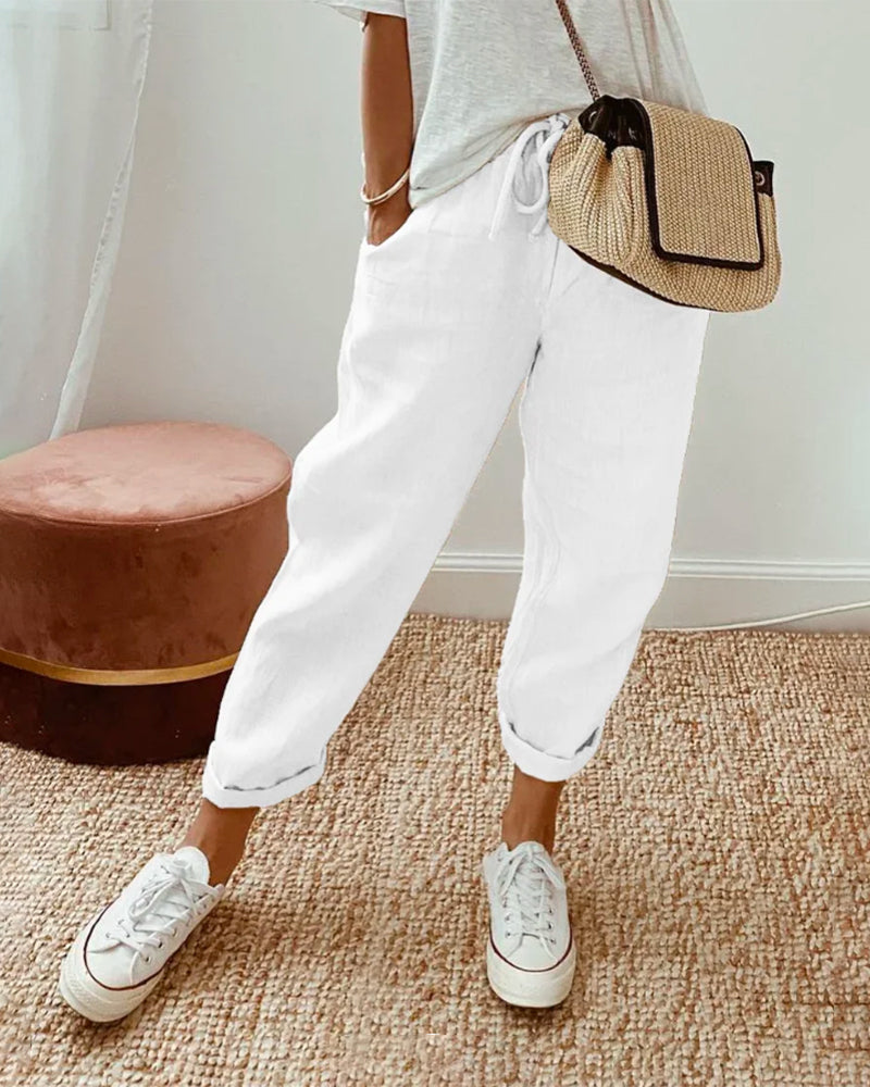 Aurora™: Pantalón transpirable, elástico y elegante, confeccionado en tejido transpirable.