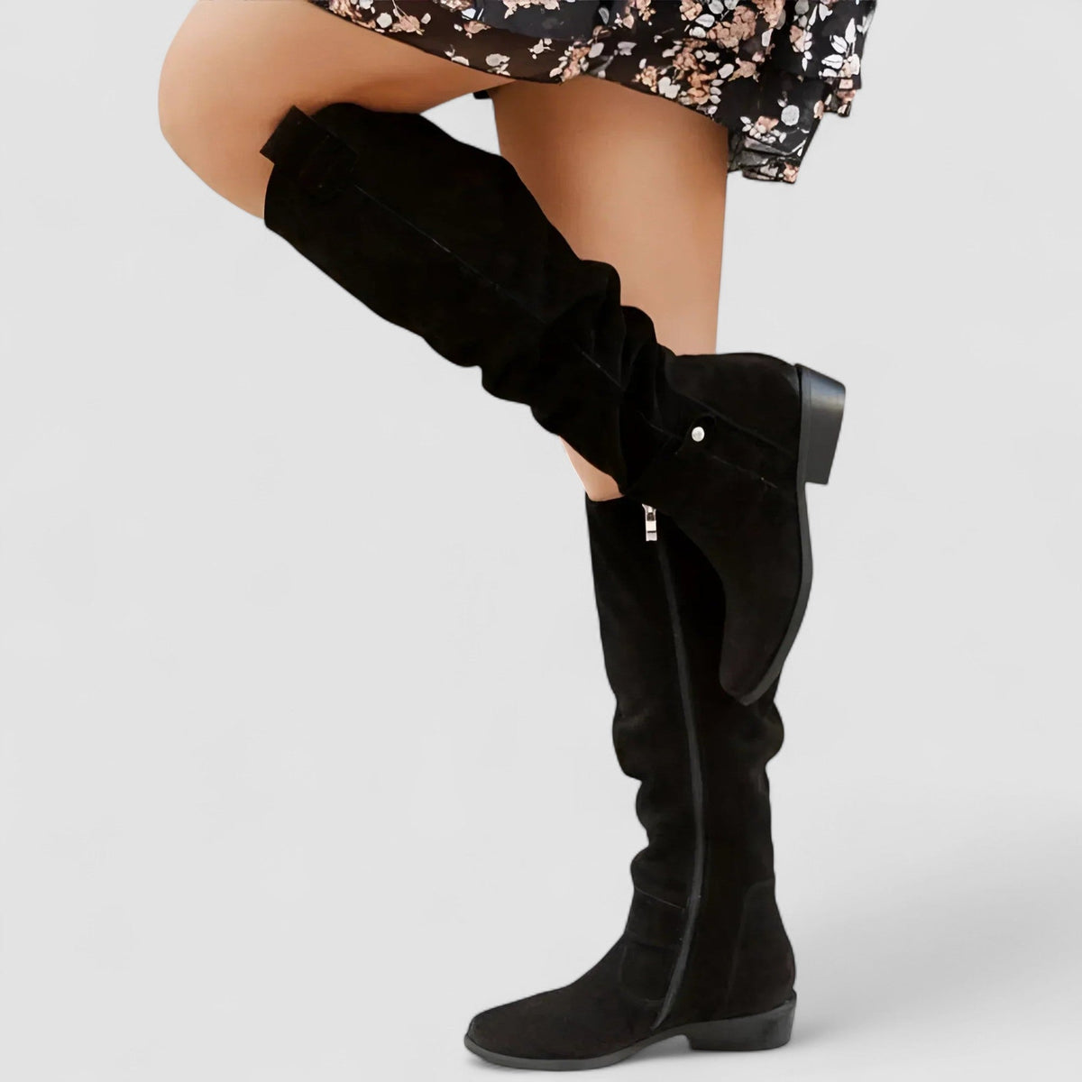 Beatrice | Botas altas de ante