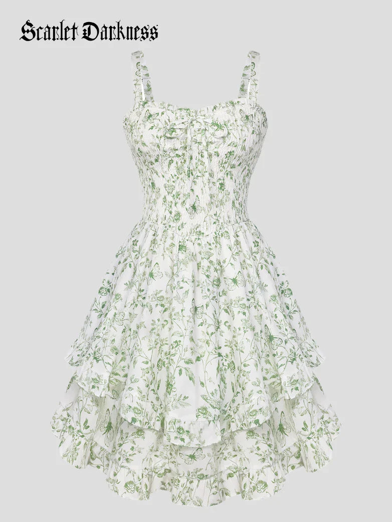 2026 Spring Tea Party Milkmaid Dresses