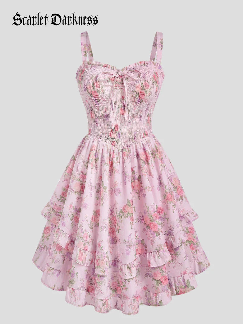 2026 Spring Tea Party Milkmaid Dresses