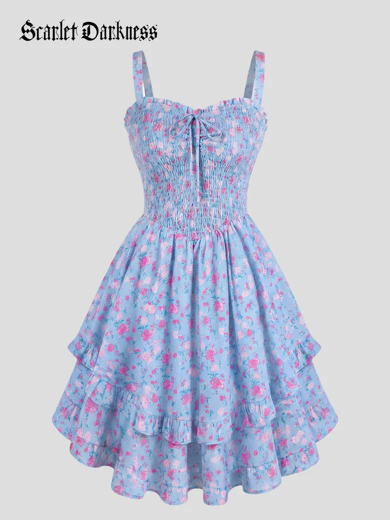 2026 Spring Tea Party Milkmaid Dresses