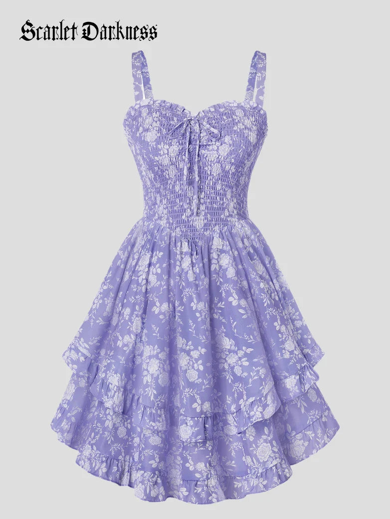 2026 Spring Tea Party Milkmaid Dresses
