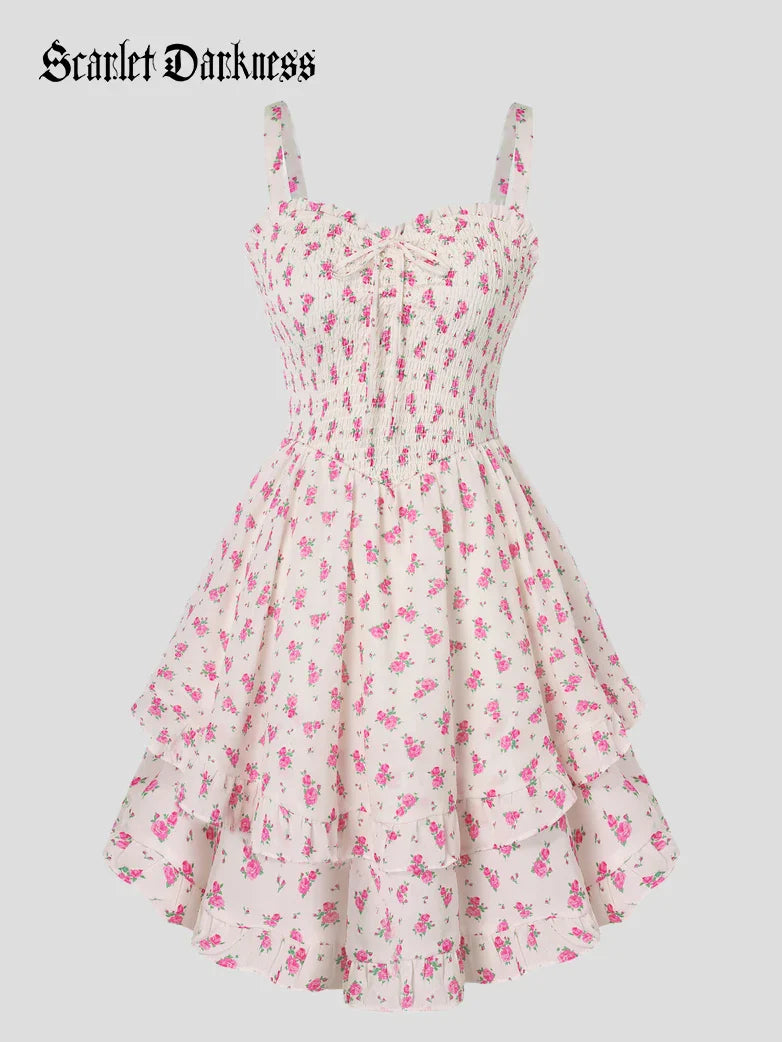 2026 Spring Tea Party Milkmaid Dresses