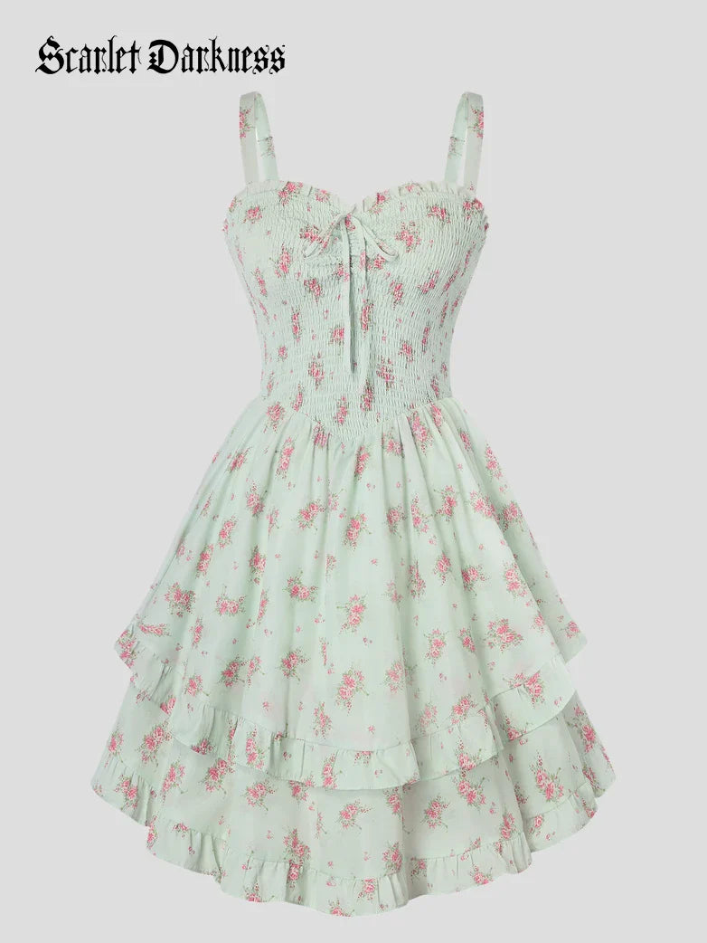 2026 Spring Tea Party Milkmaid Dresses