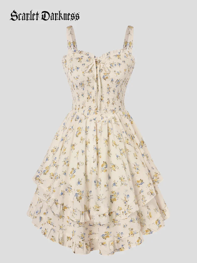2026 Spring Tea Party Milkmaid Dresses