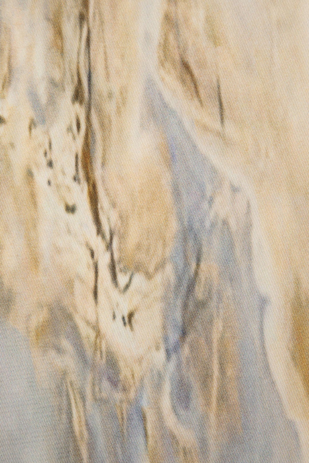 Inna - Pantalón recto de talle alto con estampado de mármol