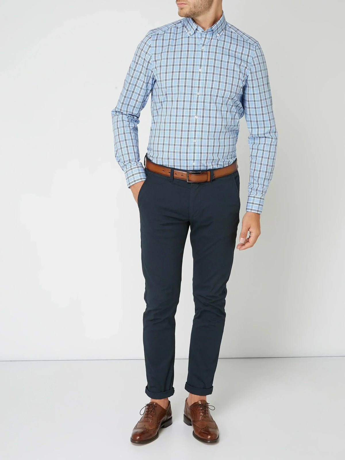 James | Camisa clásica de cuadros