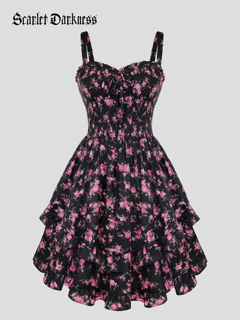 2026 Spring Tea Party Milkmaid Dresses