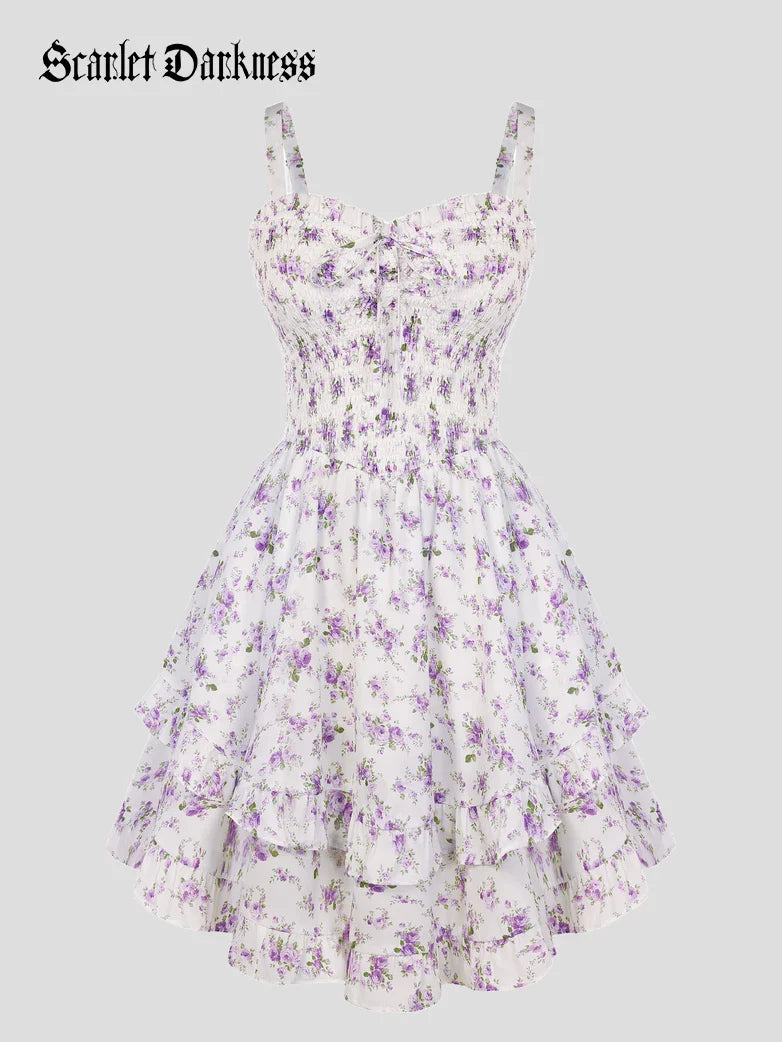 2026 Spring Tea Party Milkmaid Dresses