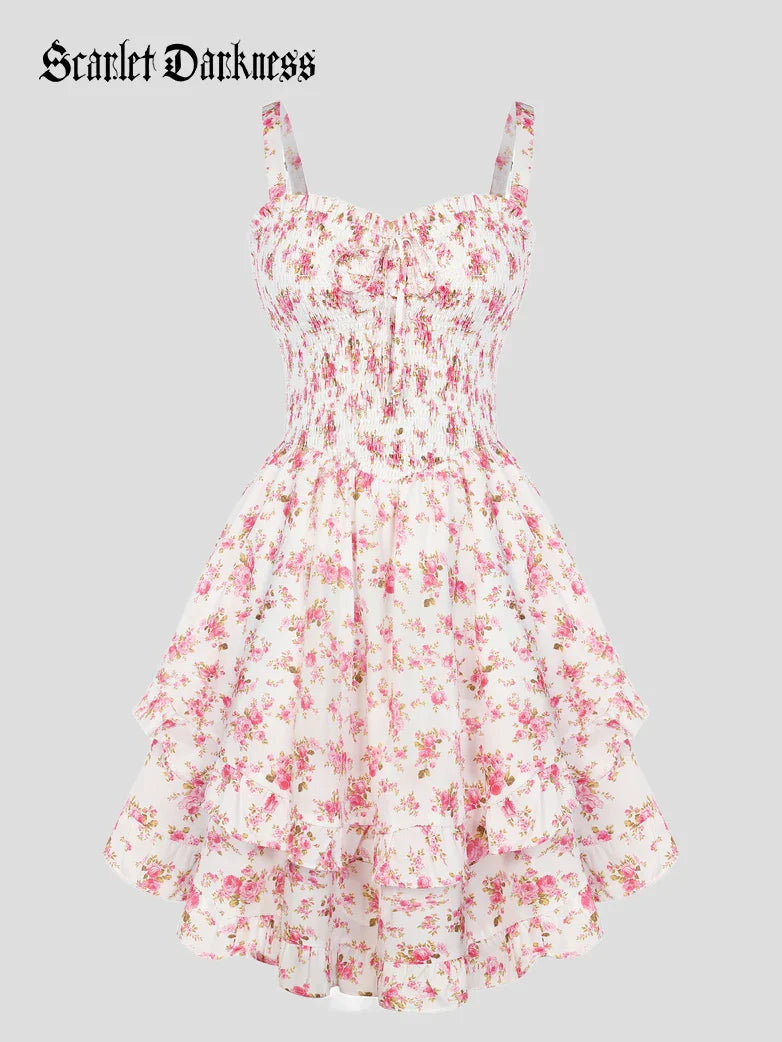 2026 Spring Tea Party Milkmaid Dresses