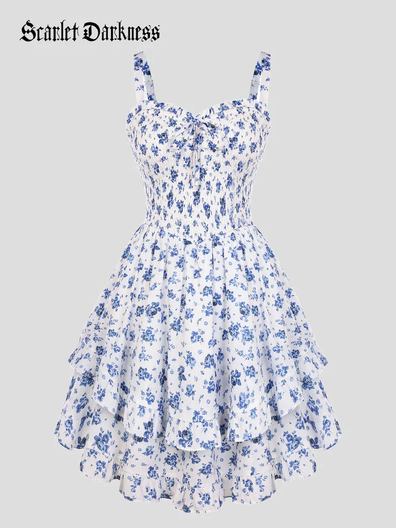 2026 Spring Tea Party Milkmaid Dresses