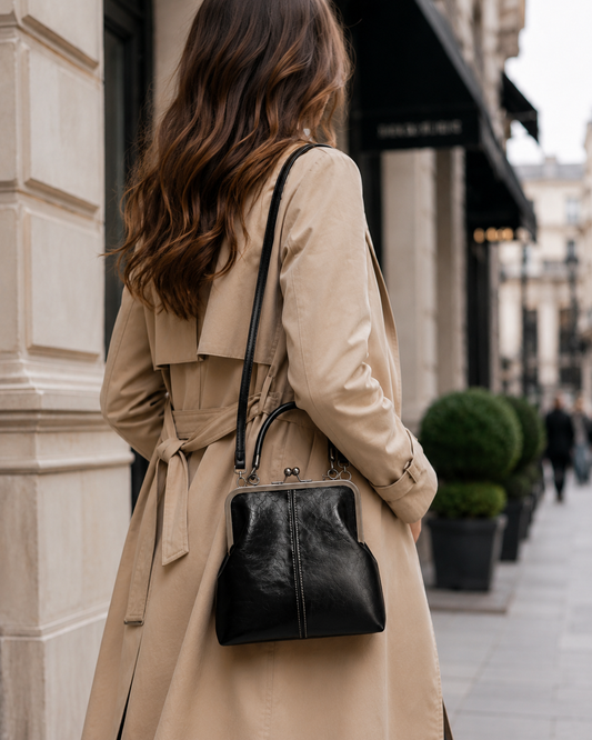 Trinidad-Bolso bandolera vintage de estilo británico