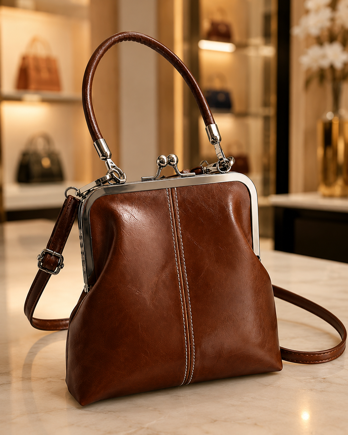 Trinidad-Bolso bandolera vintage de estilo británico