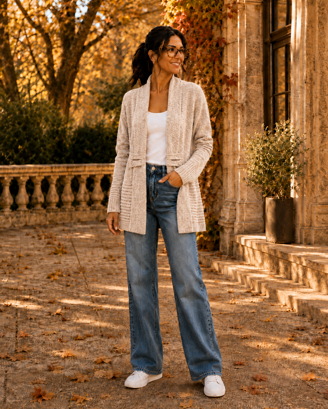 Aurelia | Cárdigan de punto elegante