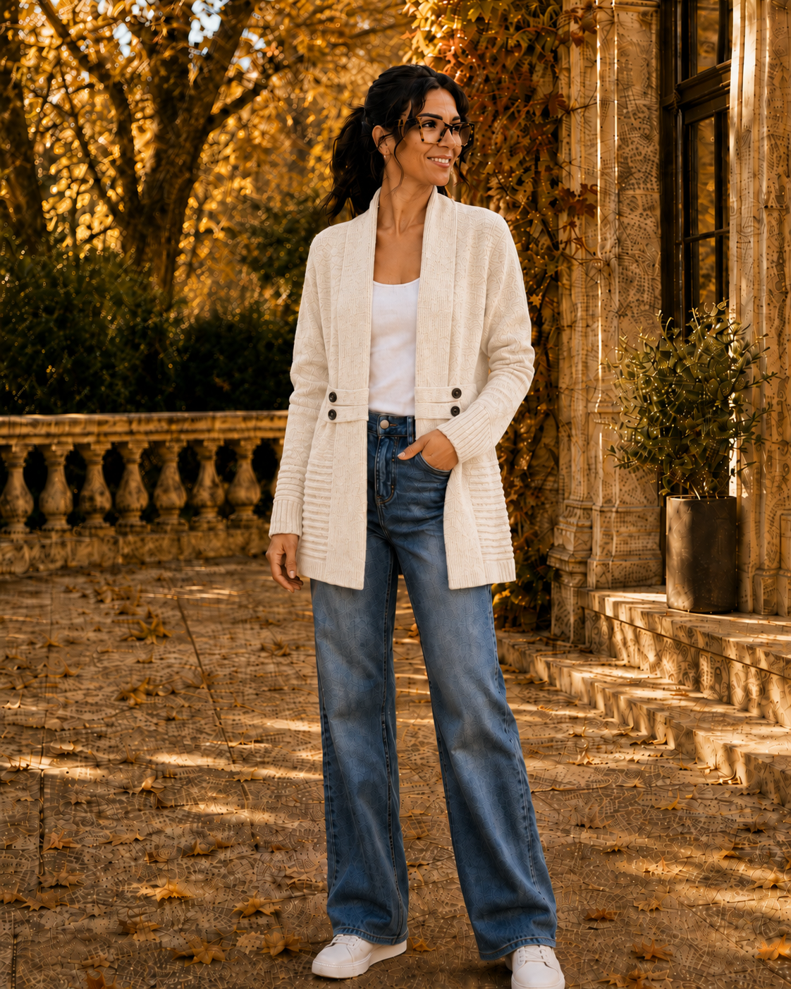 Aurelia | Cárdigan de punto elegante