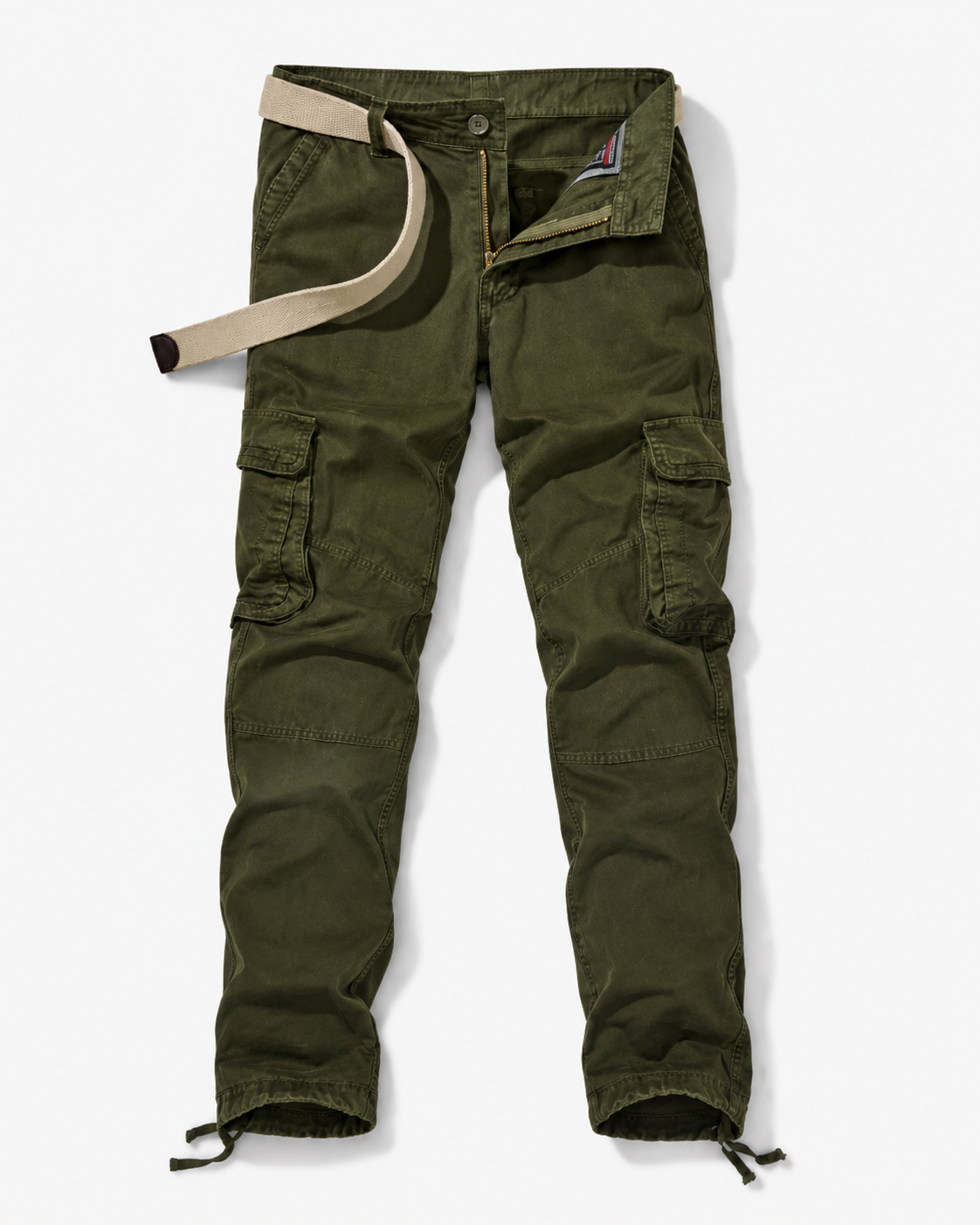 Sebastián-Pantalón cargo táctico para hombre con múltiples bolsillos