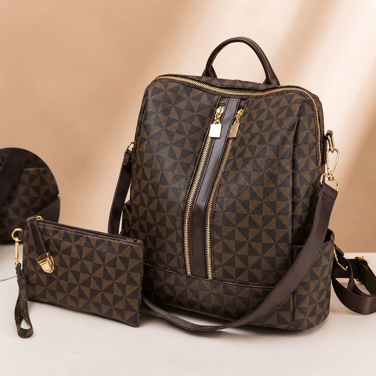 Esmeralda-Bolso bandolera de gran capacidad