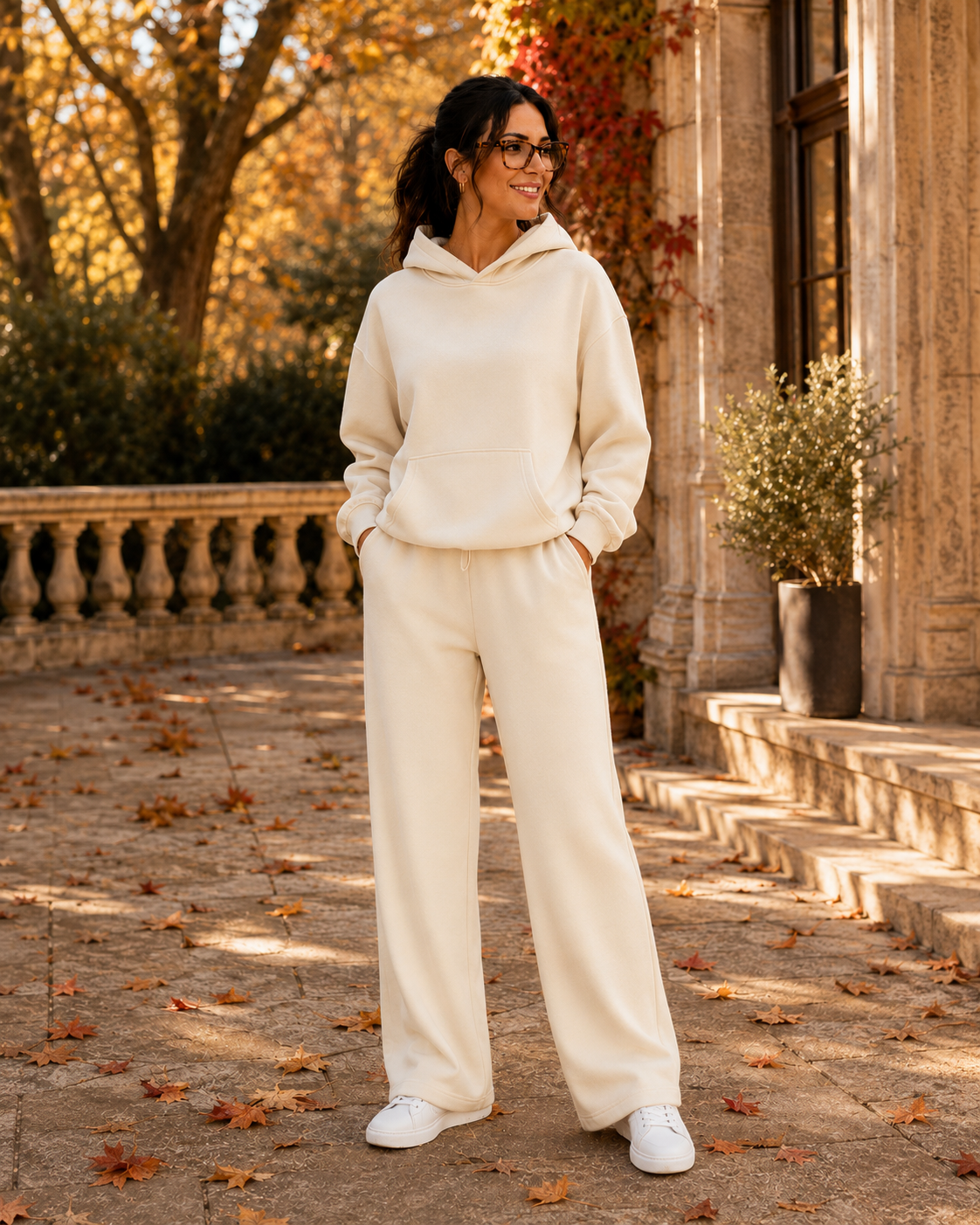 Nerea | Conjunto cómodo con sudadera y pantalón