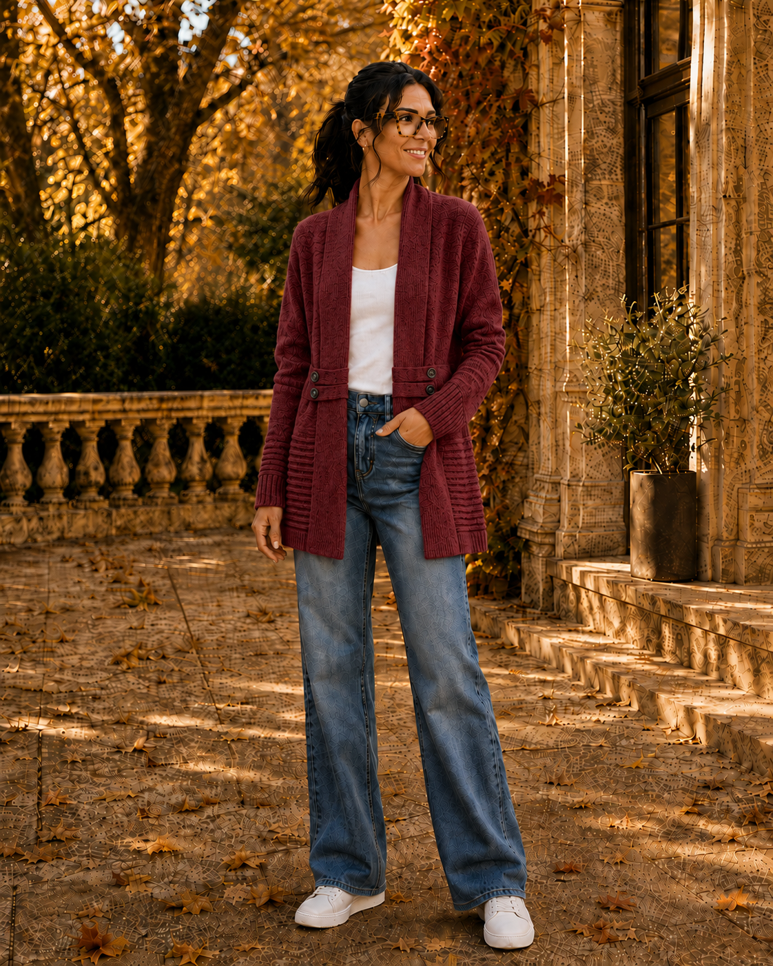 Aurelia | Cárdigan de punto elegante