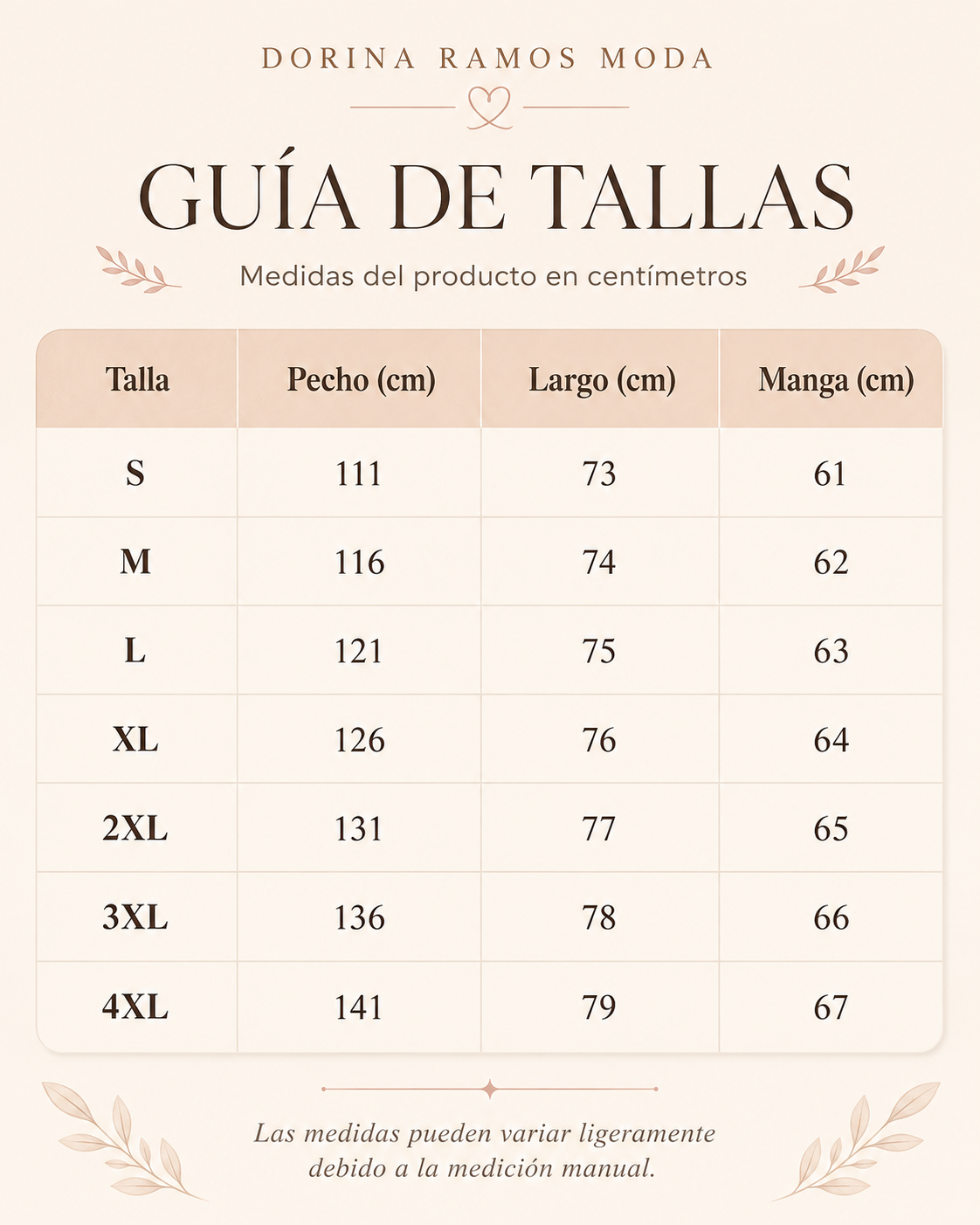 Guía de tallas de Elvira | Blazer de cuadros con solapa