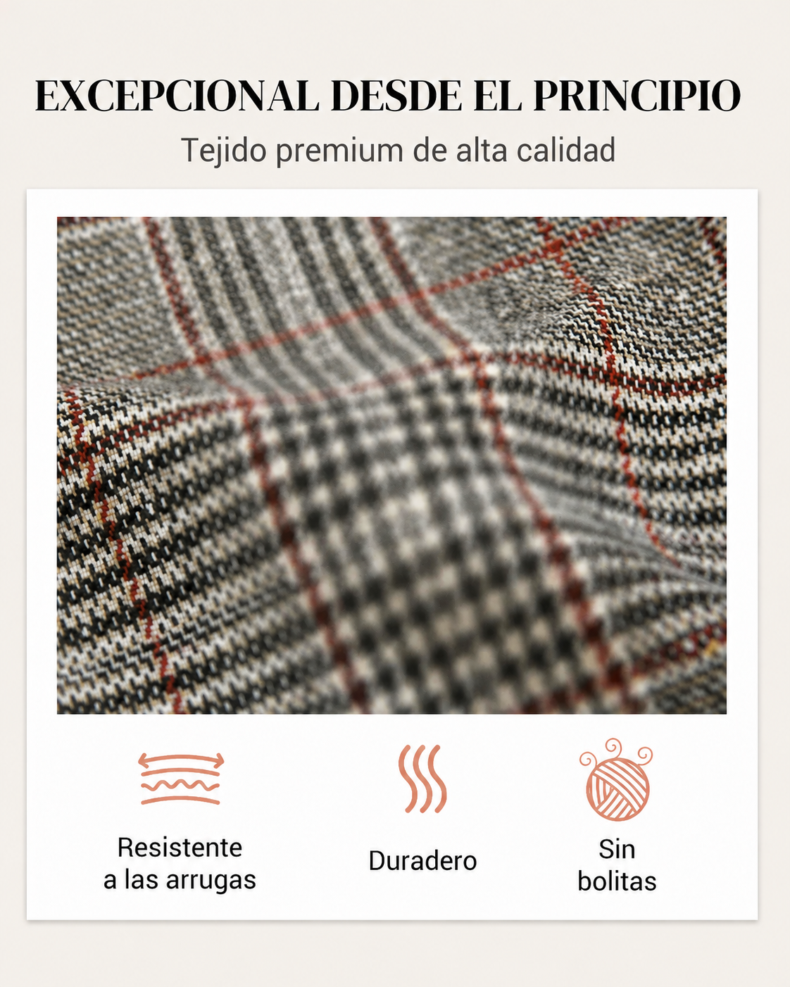 Elvira | Blazer de cuadros con solapa