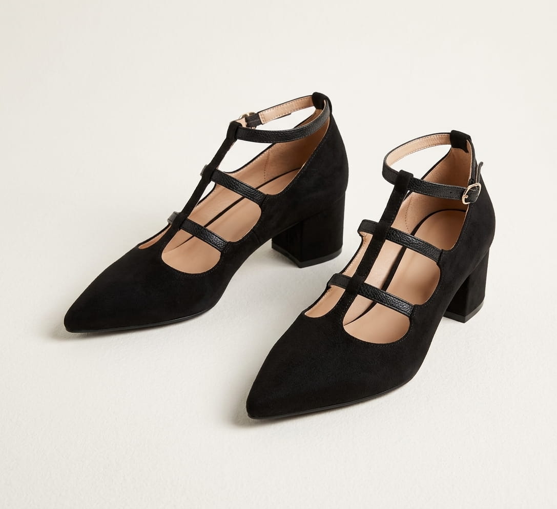 Giulia | Zapatos de salón en punta con tiras
