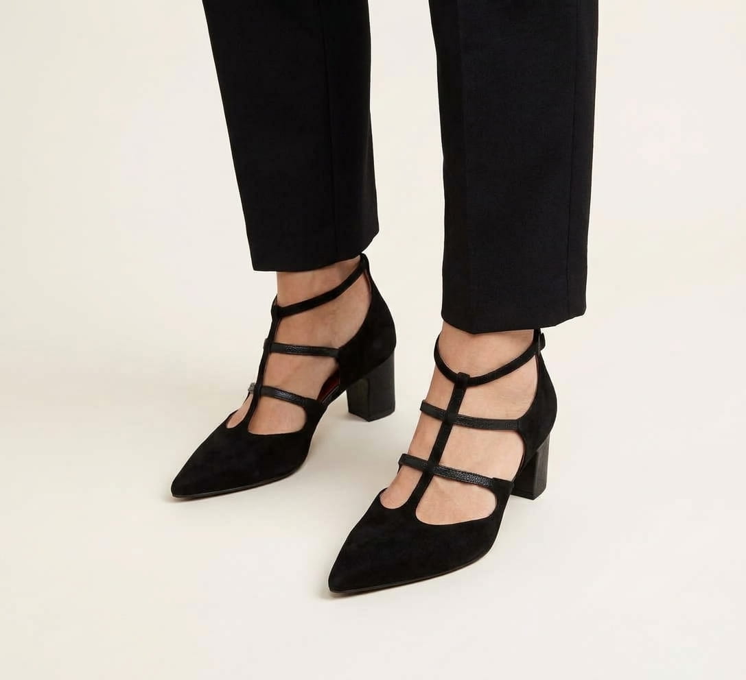 Giulia | Zapatos de salón en punta con tiras