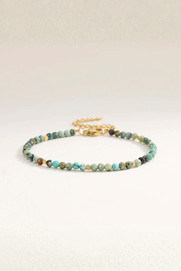 Elisa | Pulsera de turquesa africana