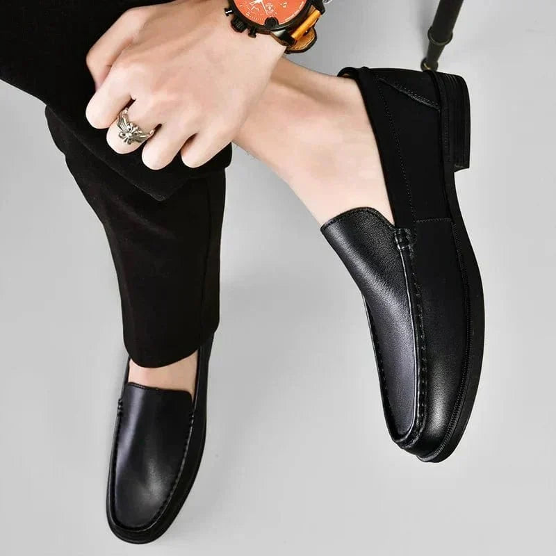 Victor | Mocasines sofisticados de piel