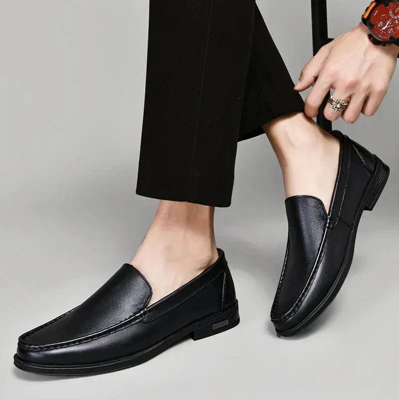 Victor | Mocasines sofisticados de piel