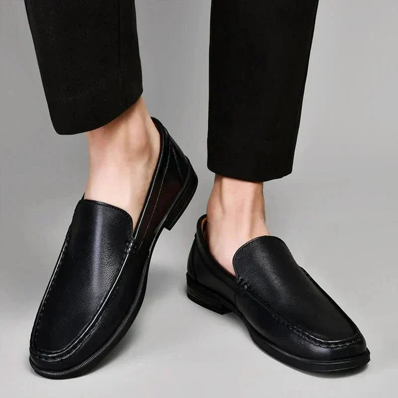 Victor | Mocasines sofisticados de piel