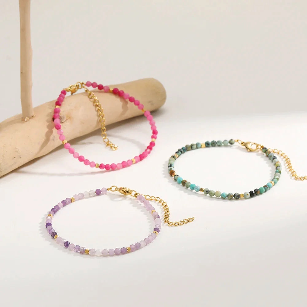 Elisa | Pulsera de turquesa africana