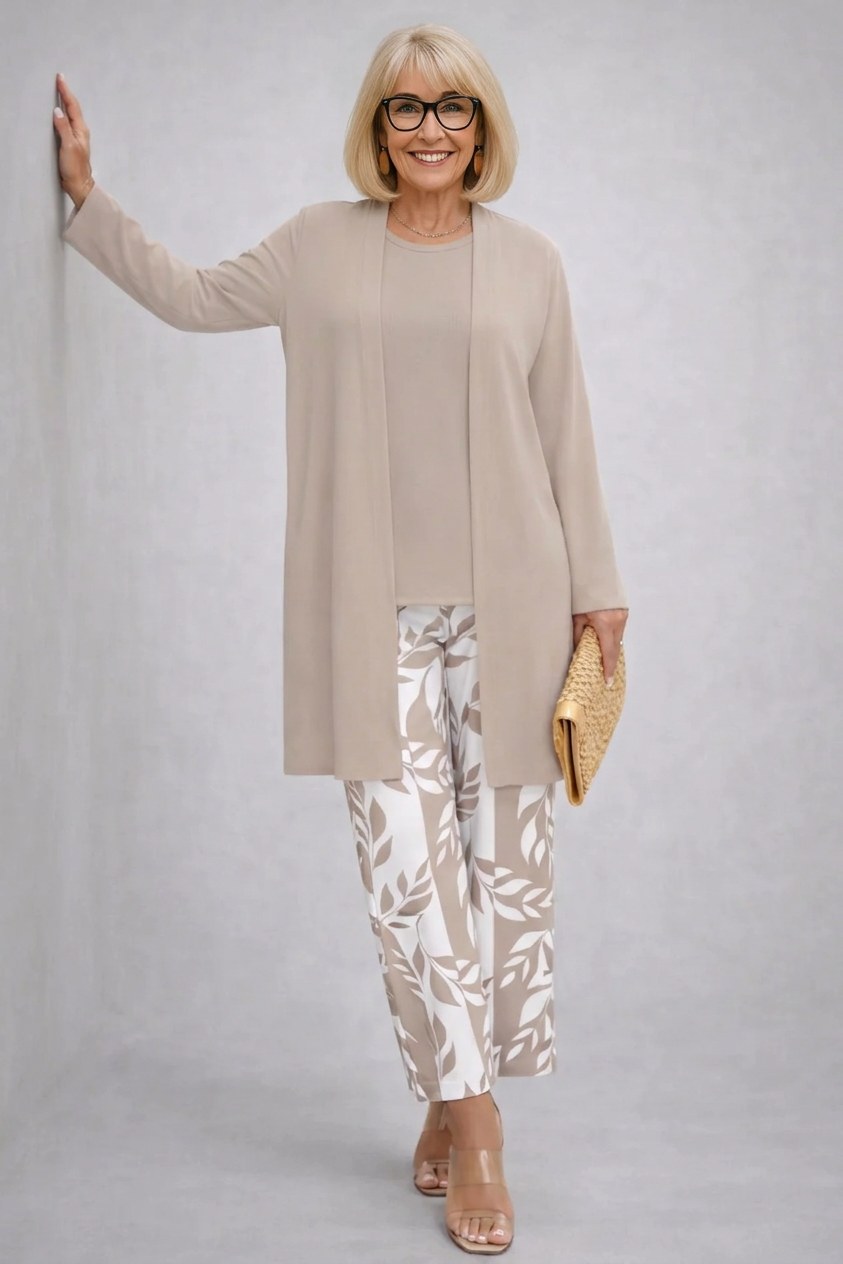 Jeryl | Traje de tres piezas Classic Elegance
