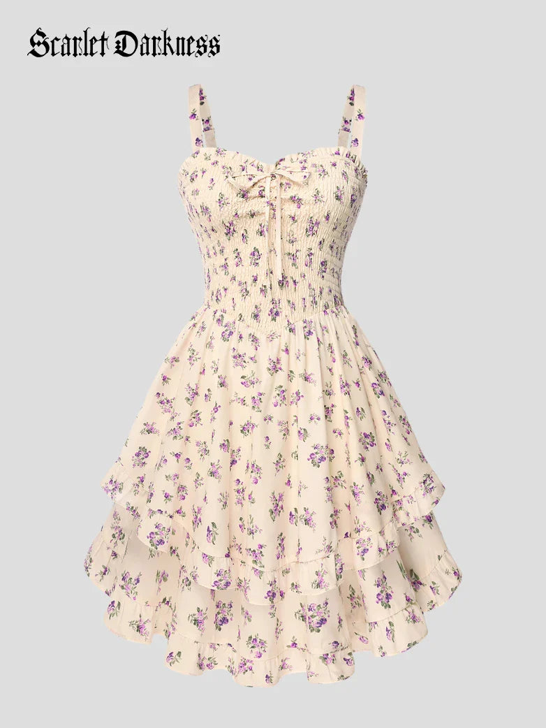2026 Spring Tea Party Milkmaid Dresses